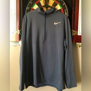Nike Aeroreact Golf zip up shirt top XL